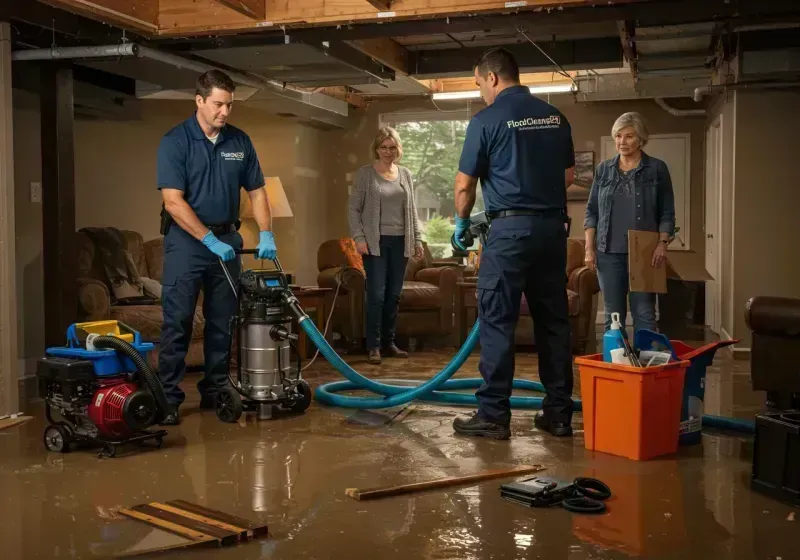 Basement Water Extraction and Removal Techniques process in East Longmeadow, MA